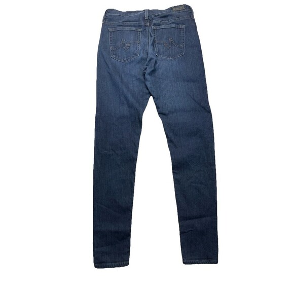 AG Adriano Goldschmied The Farrah Skinny Ankle Jeans Womens 29R High Rise Dark - Picture 4 of 15